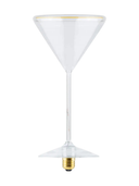 Floating Martini Clear E27 LED designpære