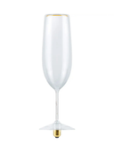 Floating Champagne Clear E27 LED designpære