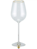 Floating Red Wine Clear E27 LED designpære