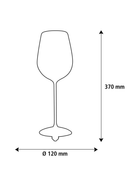 Floating Red Wine Clear E27 LED designpære