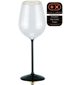 Floating Red Wine Black Clear E27 LED designpære