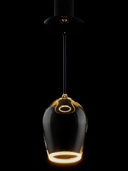 Floating Red Wine Black Smokey Grey E27 LED designpære
