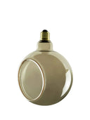 Floating Globe Smokey Grey 150 90° E27 LED designpære 6W 260lm